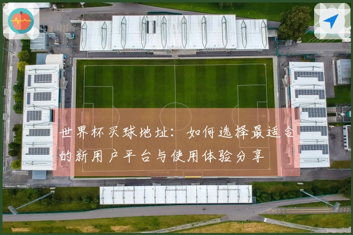 世界杯买球地址：如何选择最适合的新用户平台与使用体验分享